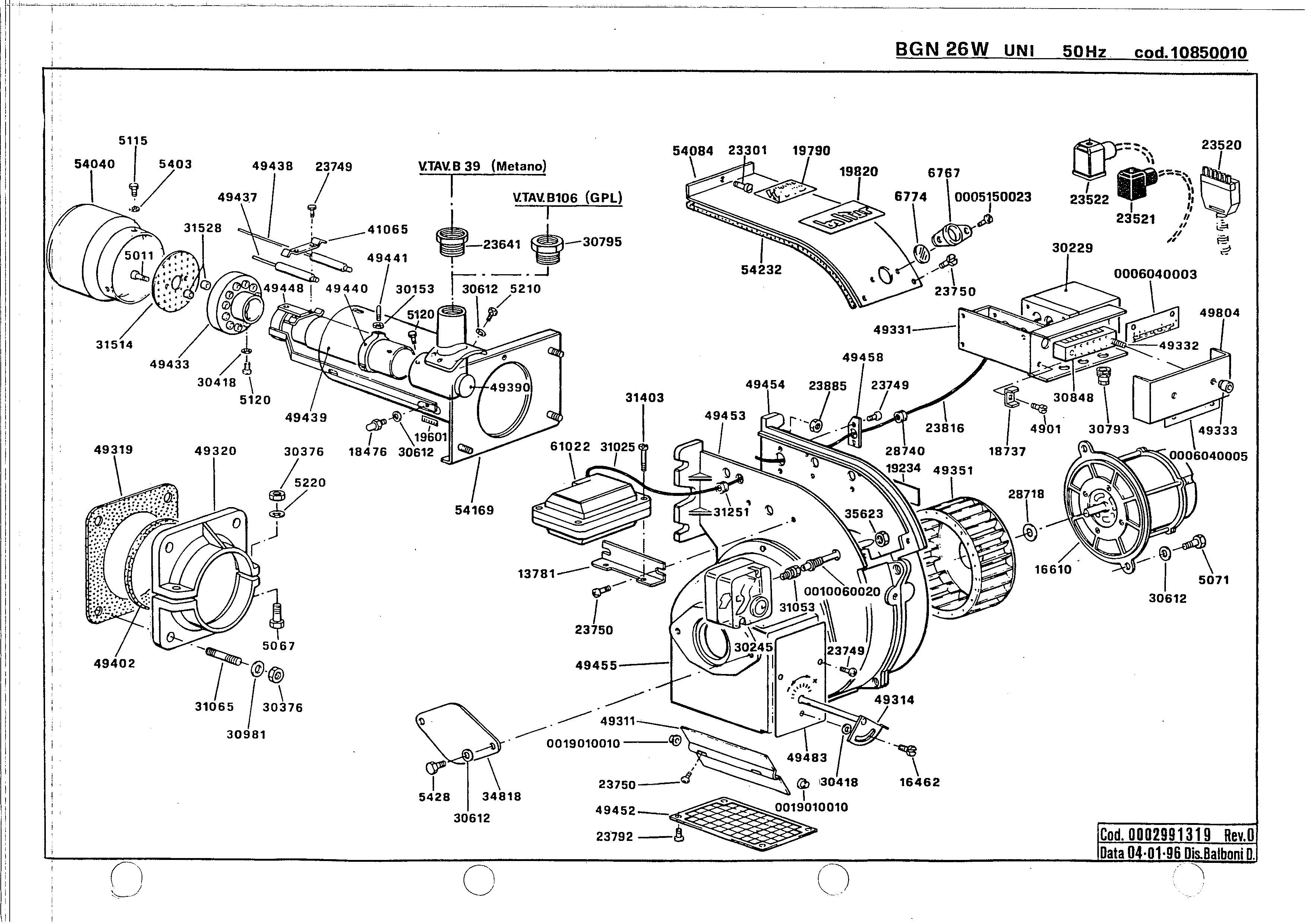 BGN 26 W UNI 10850010 0 19960104 BGN 26 W UNI 10850010 0 19960104