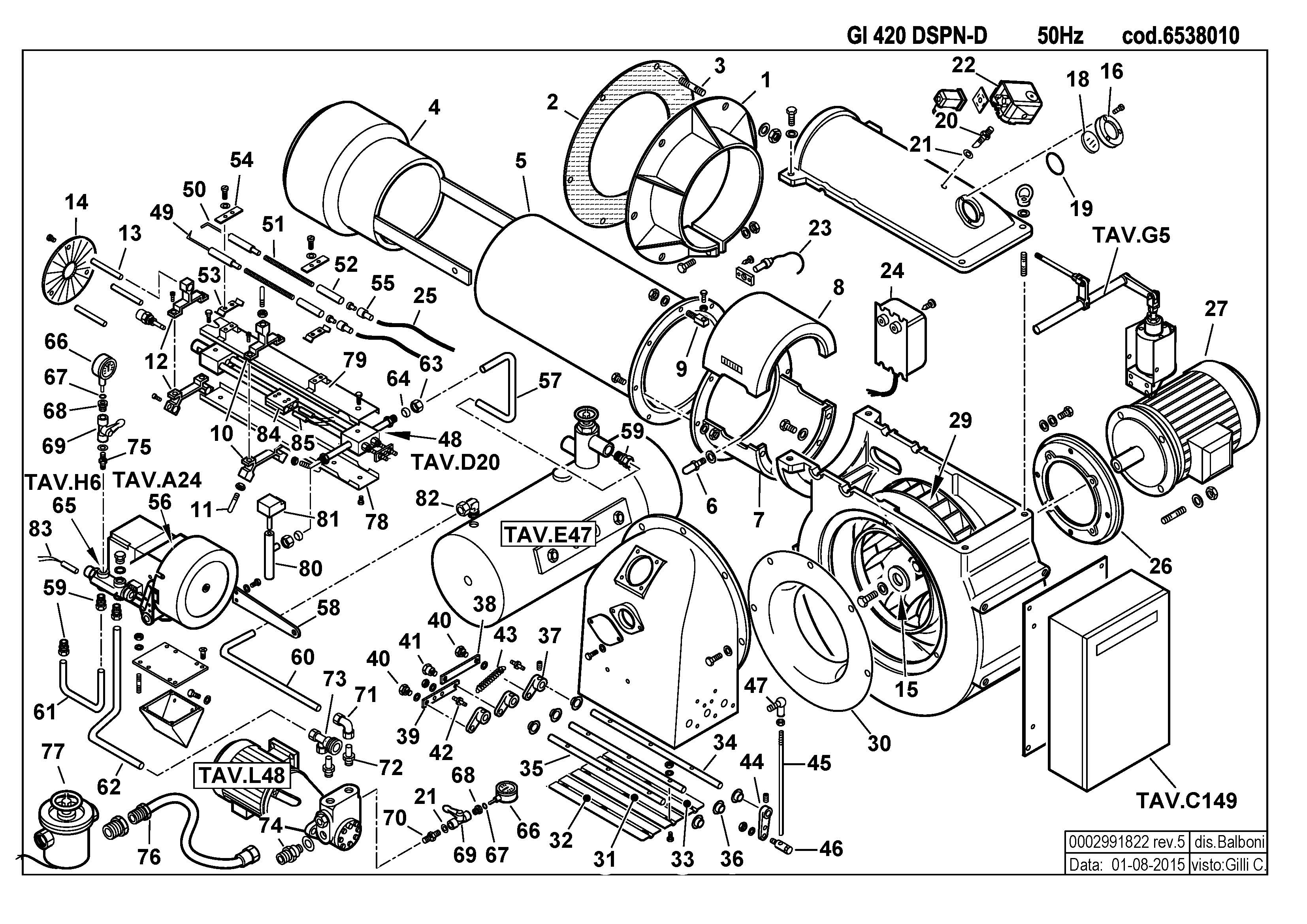 GI 420 DSPN-D 6538010 5 20150801 GI 420 DSPN-D 6538010 5 20150801