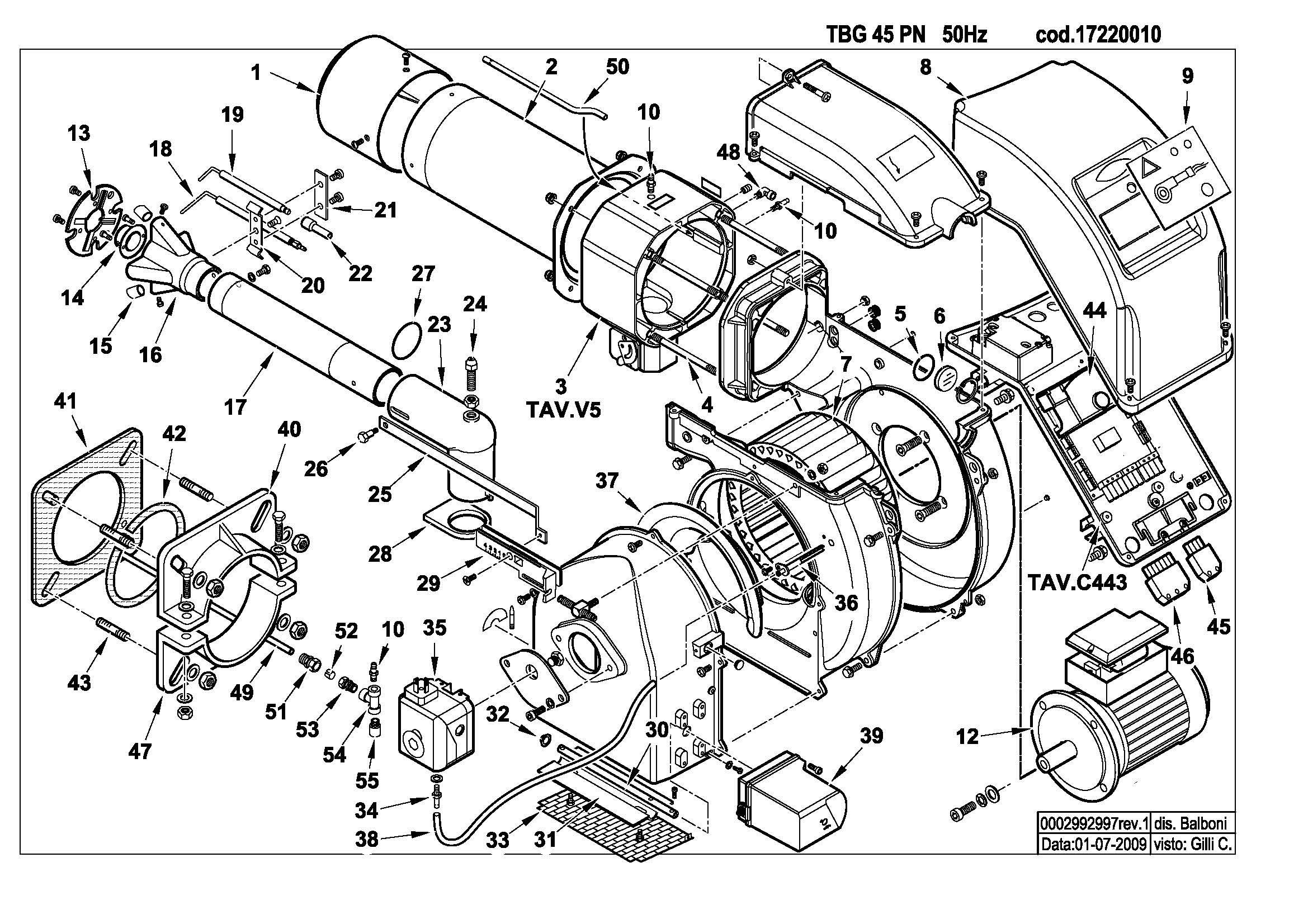 TBG 45 PN 17220010 1 20090701 TBG 45 PN 17220010 1 20090701