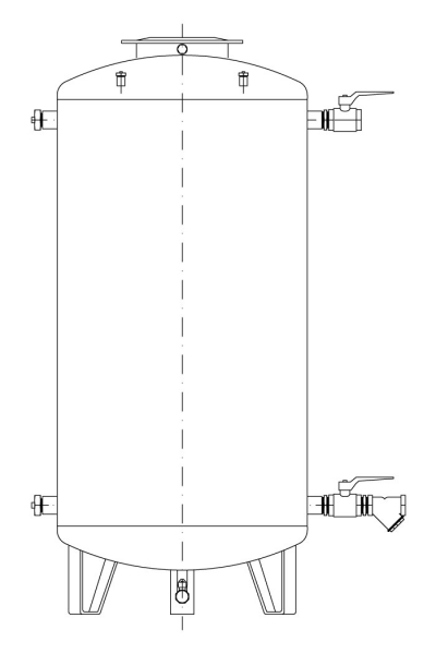 Бак питательной воды (вертикальный) - FW/V
