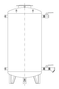 Бак питательной воды (вертикальный) - FW/V